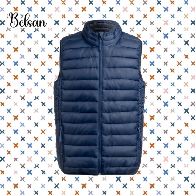CHALECO BELSAN AZUL PERSONALIZAR CON LOGO DISPONIBLES EN 7 COLORES LOGO, IMAGEN PERSONALIZADO, SERIGRAFIA, LOGOTIPADO, VINILADO, DTF NAVY