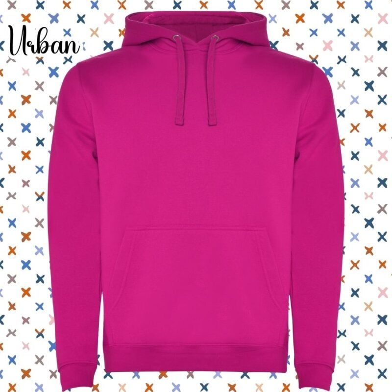 SUDADERA URBAN UNICOLOR TODAS LAS TALLAS DISPONIBLE PARA PERSONALIZAR
